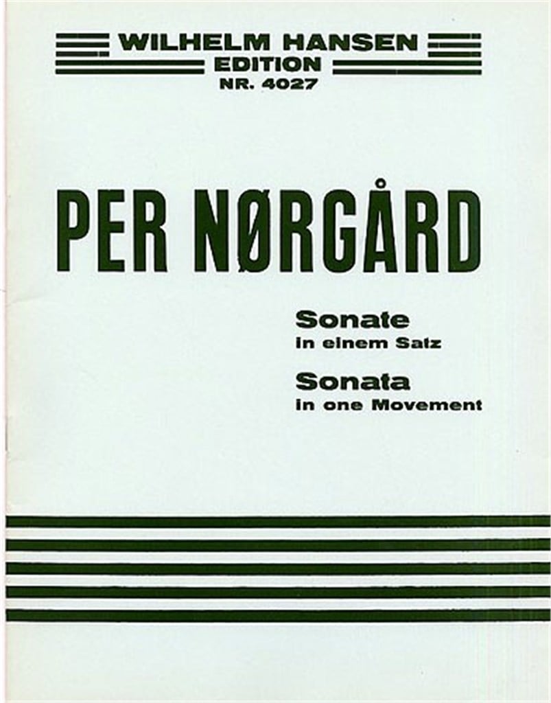 Sonata In One Movement For Piano Op. 6